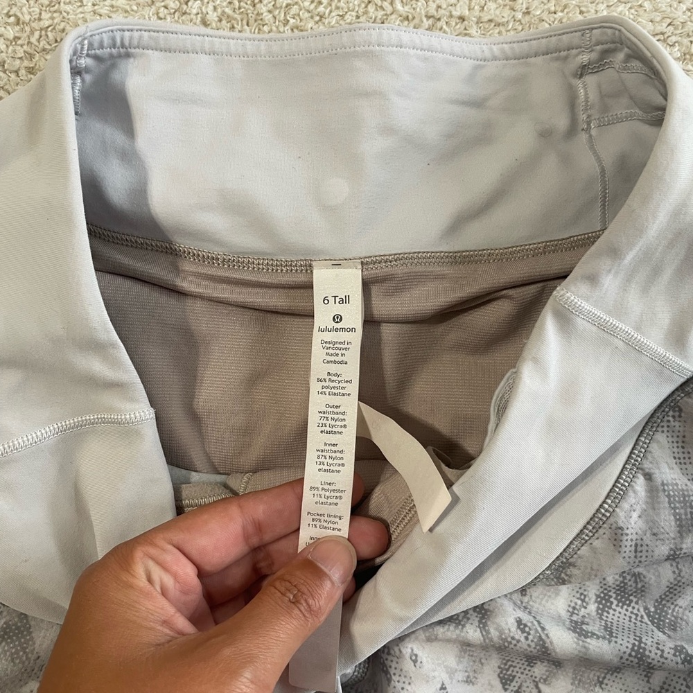 lululemon athletica Gray Athletic Shorts